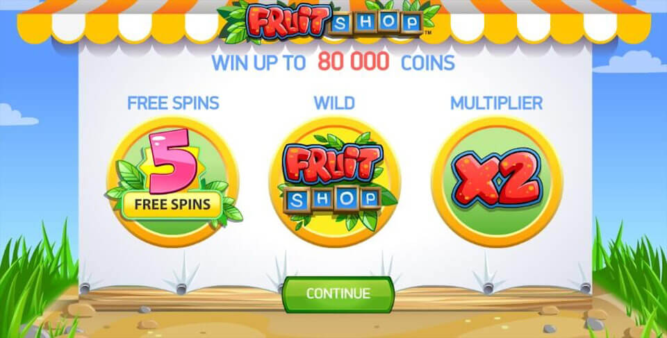 Fruit Shop Spielablauf