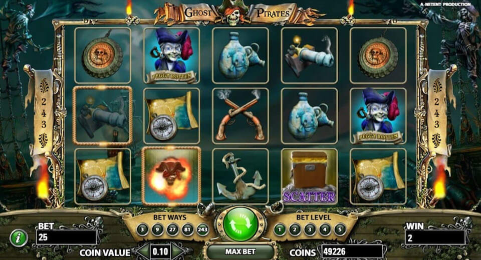 Ghost Pirates Spielablauf