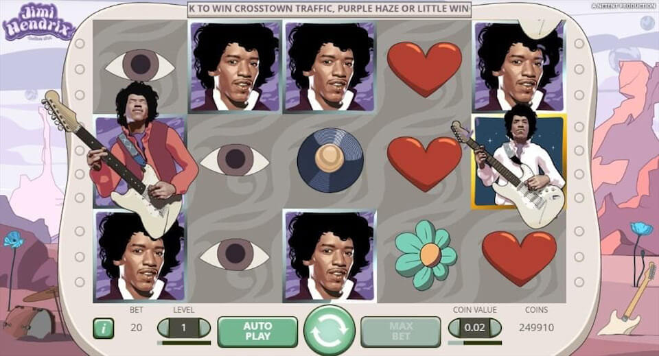 Jimi Hendrix Ігровий процес