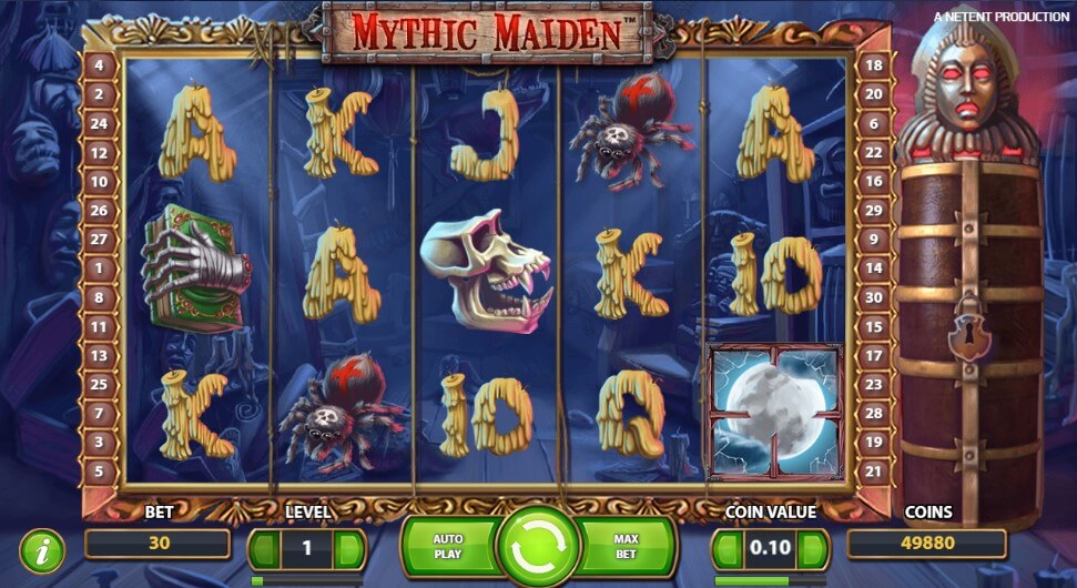 Mythic Maiden proceso de juego