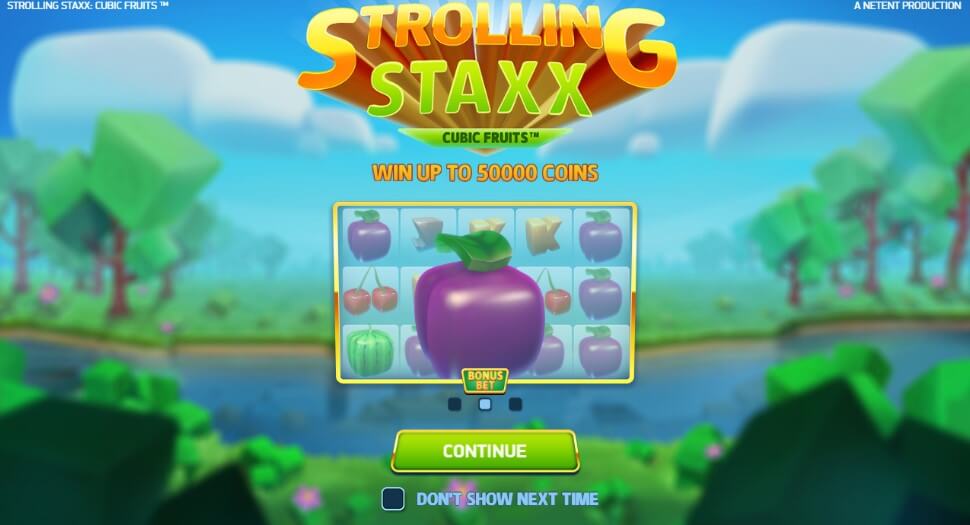 Strolling Staxx Processo di gioco
