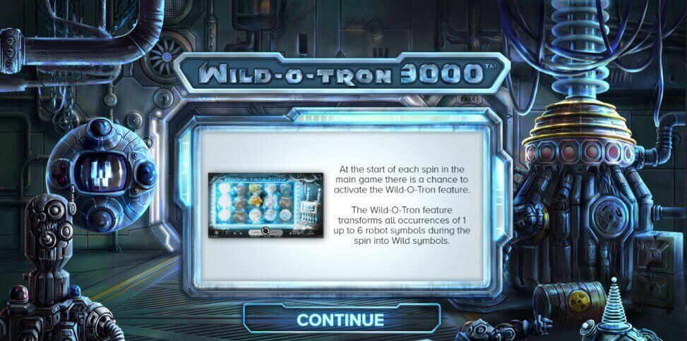 Wild O Tron 3000 Game process