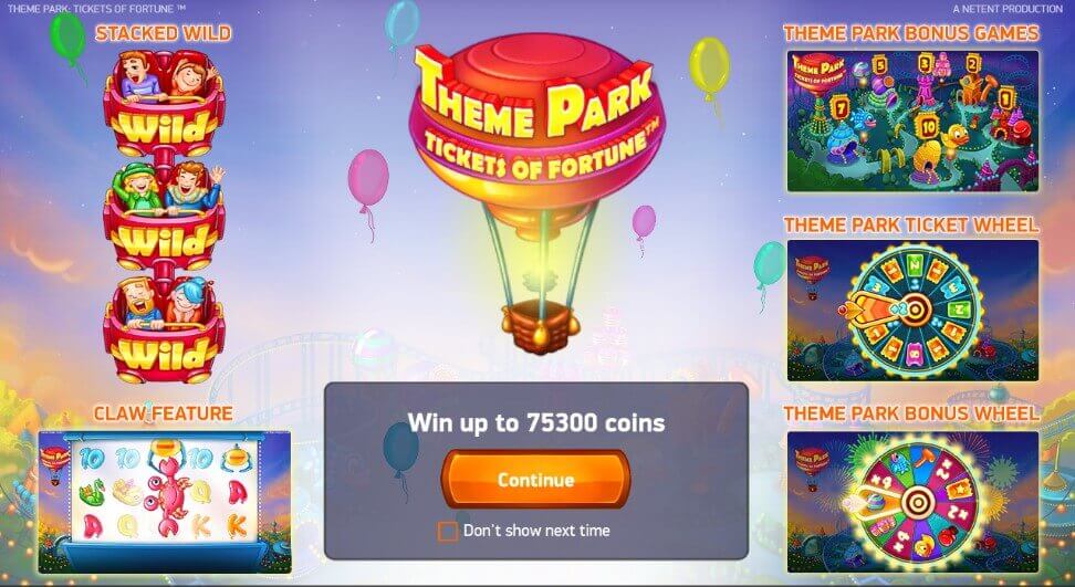 Theme Park: Tickets of Fortune proceso de juego