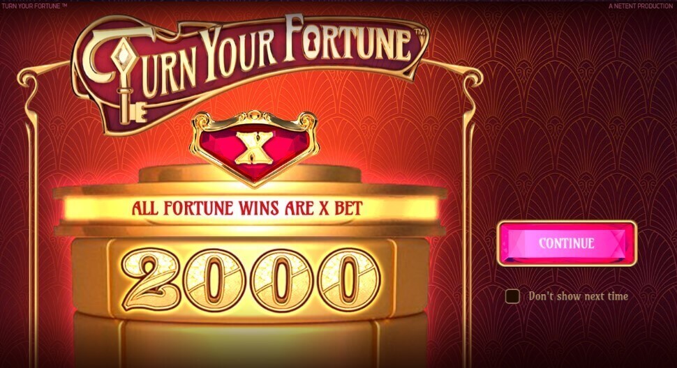 Turn Your Fortune Game process