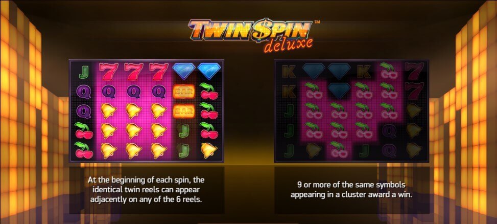Twin Spin Deluxe proceso de juego