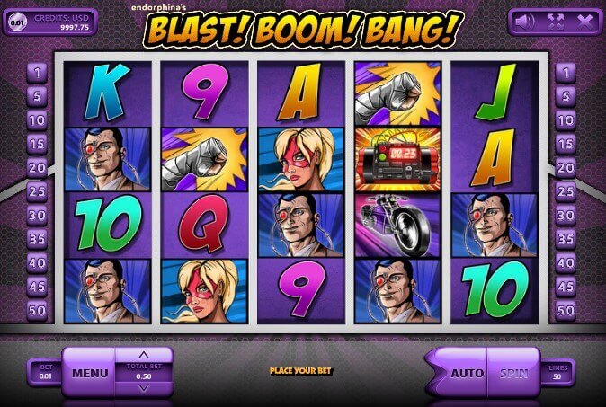 Blast Boom Bang Processo di gioco