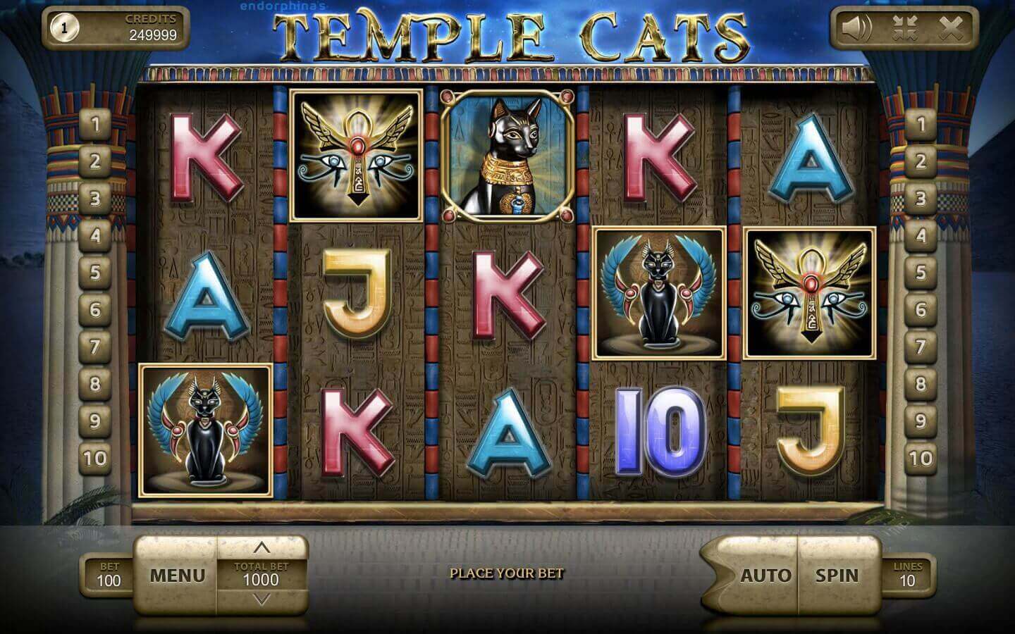 Temple Cats Spielablauf