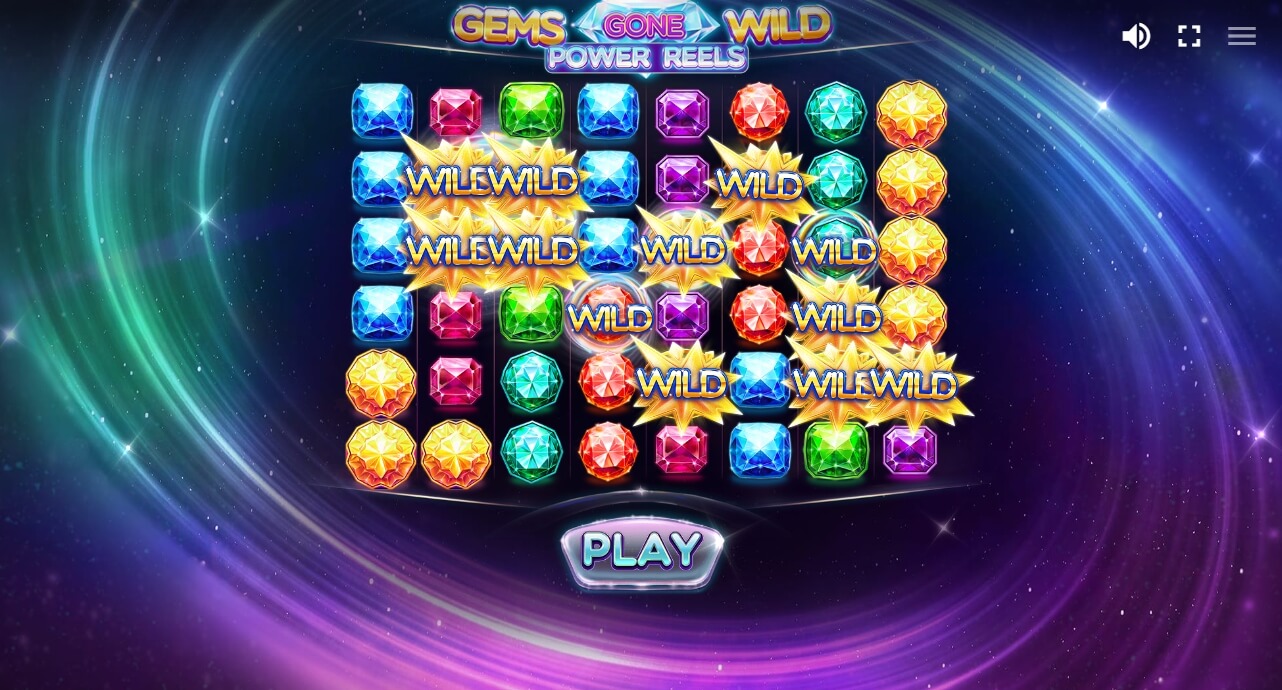 Gems Gone Wild Power proceso de juego