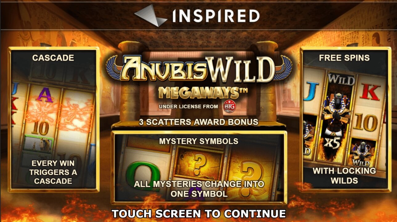 Anubis Wild Megaways Game process