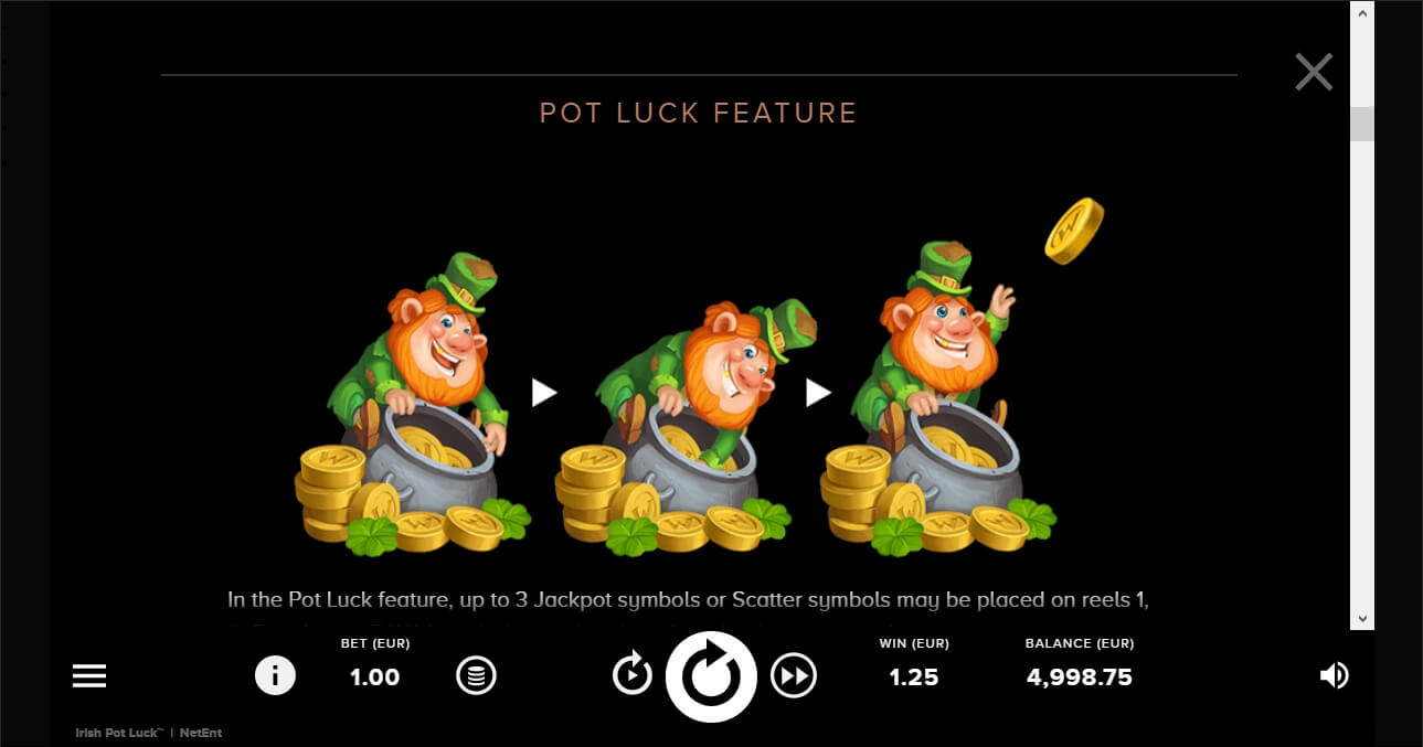 Irish Pot Luck Игровой процесс