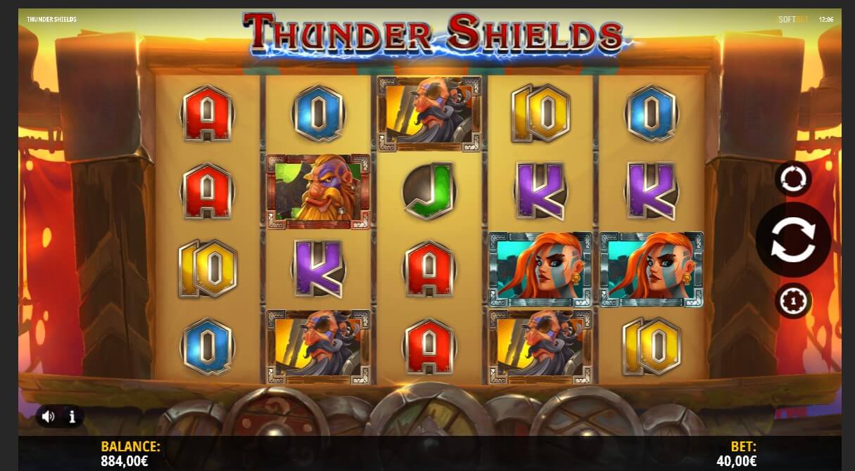 Thunder Shields Processo di gioco