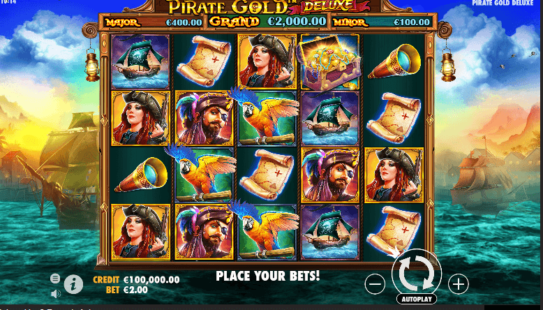 Pirate Gold Deluxe Processo di gioco