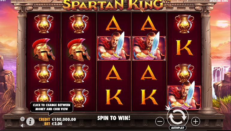 Spartan King Processo di gioco
