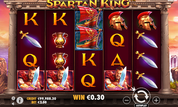 Spartan King Processo di gioco