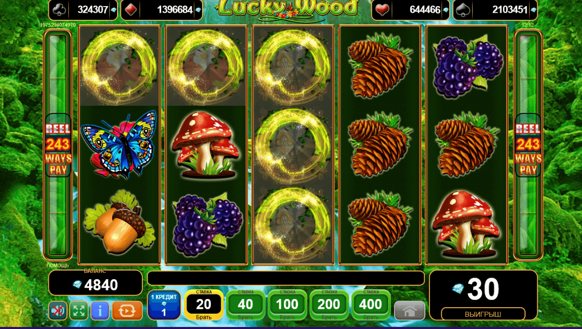Lucky Wood Game process