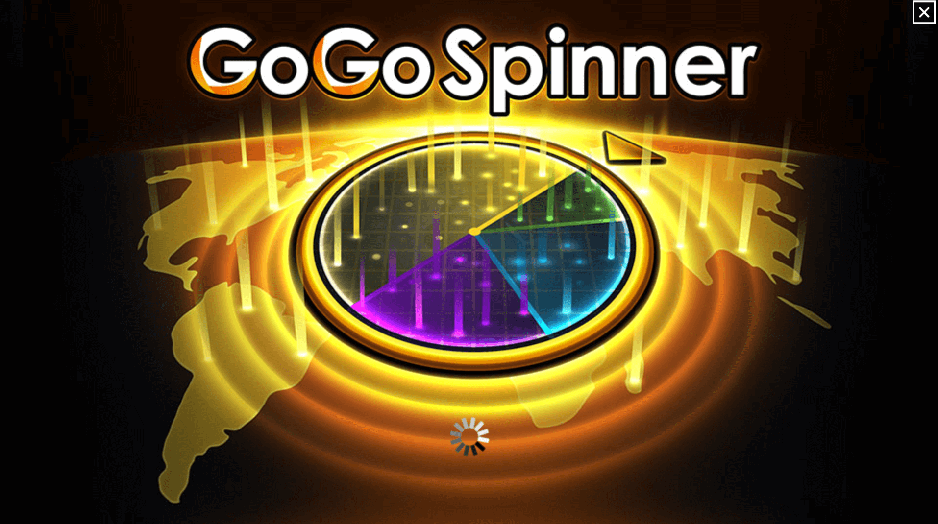 Go Go Spinner proceso de juego