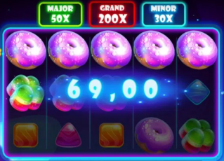 Stars n’ Sweets Hold & Win proceso de juego