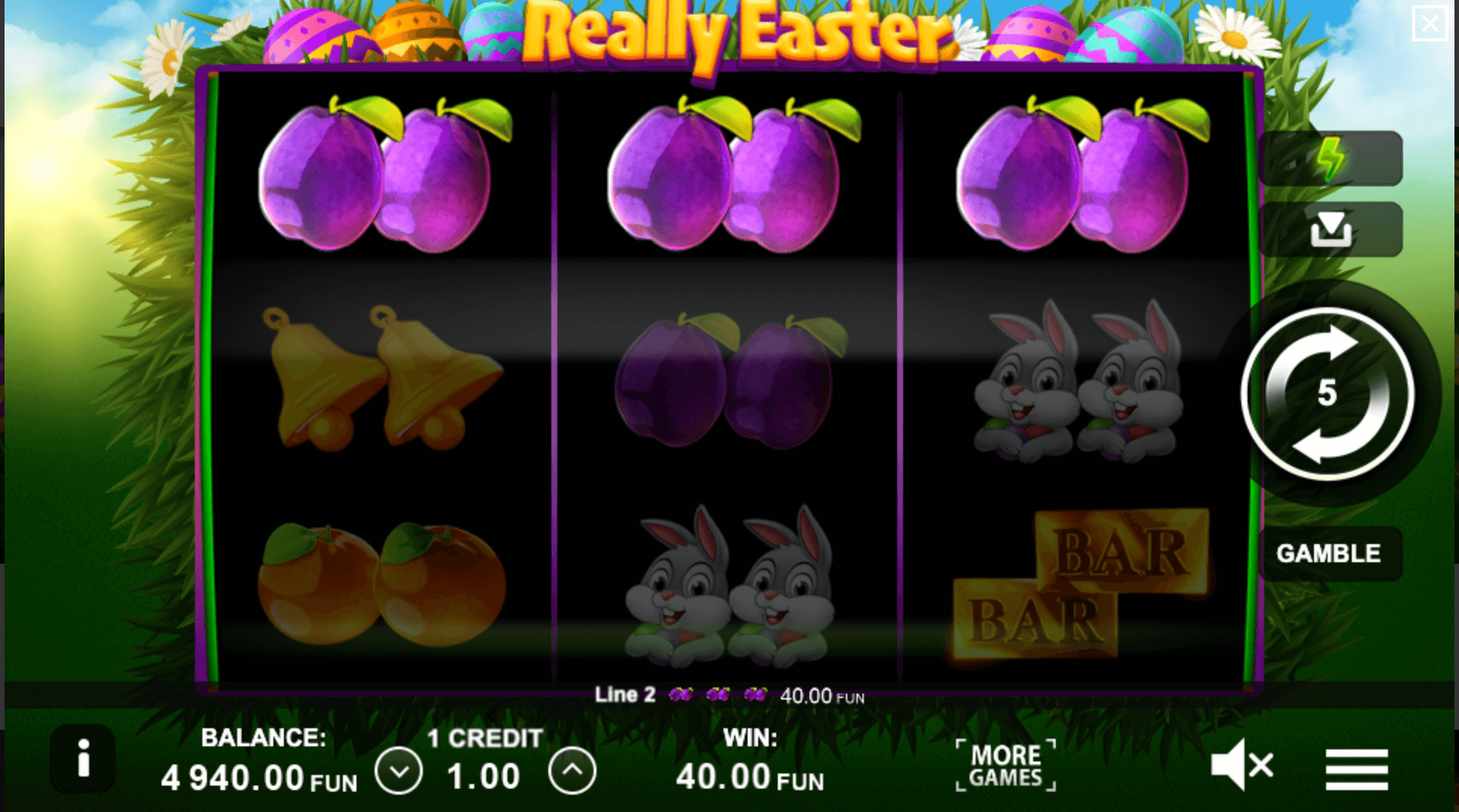 Really Easter proceso de juego