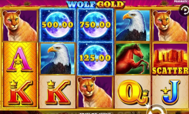 Wolf Gold Power Jackpot proceso de juego
