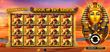 John Hunter and the Book of Tut Respin proceso de juego