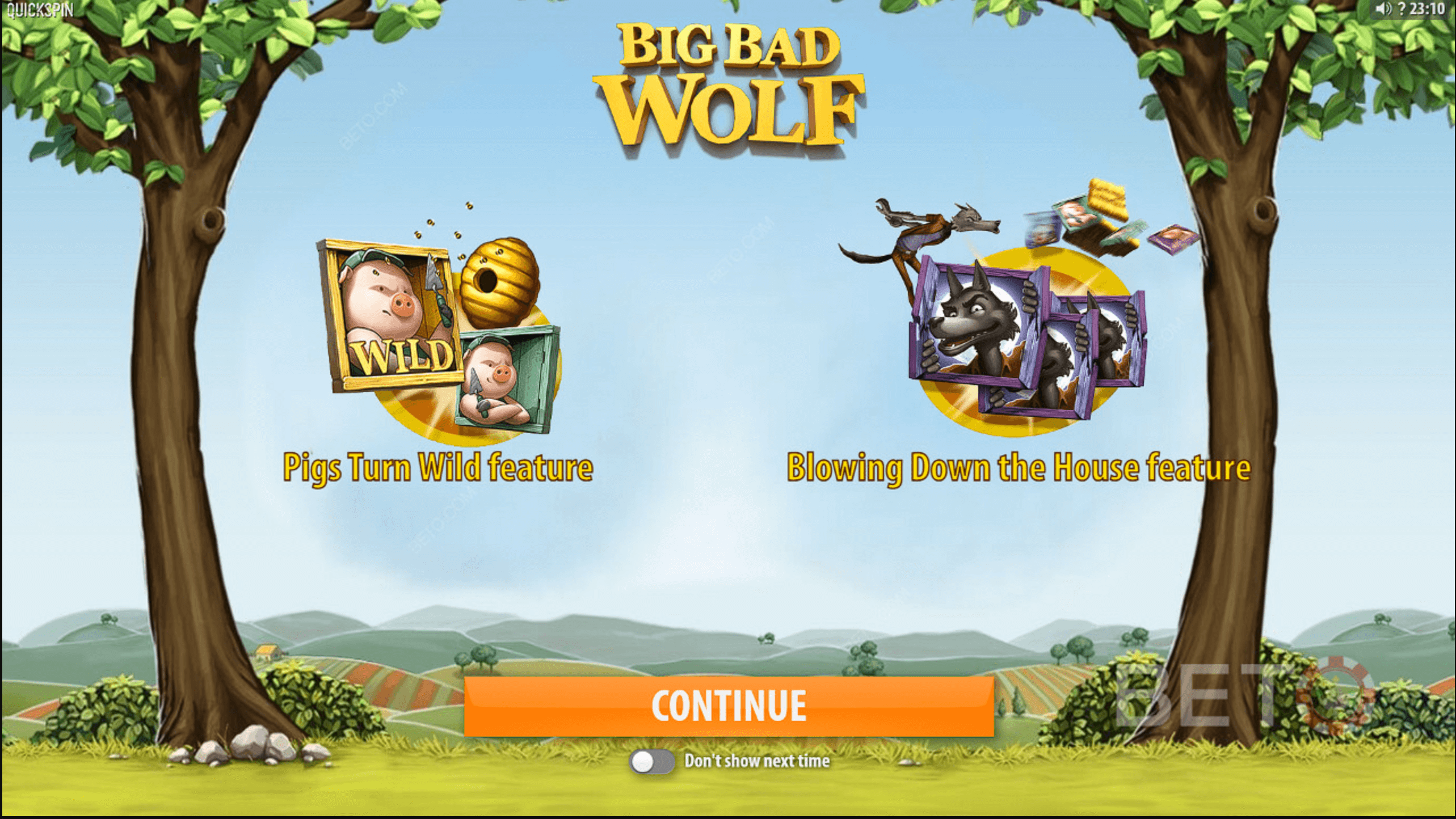 Big Bad Wolf Live  proceso de juego